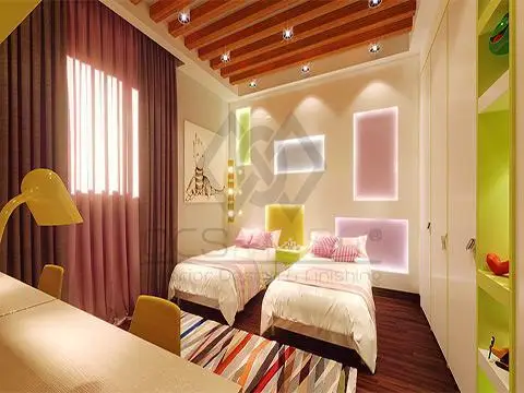 تشطيبات وتصميمات غرف اطفال فائقة الجودة